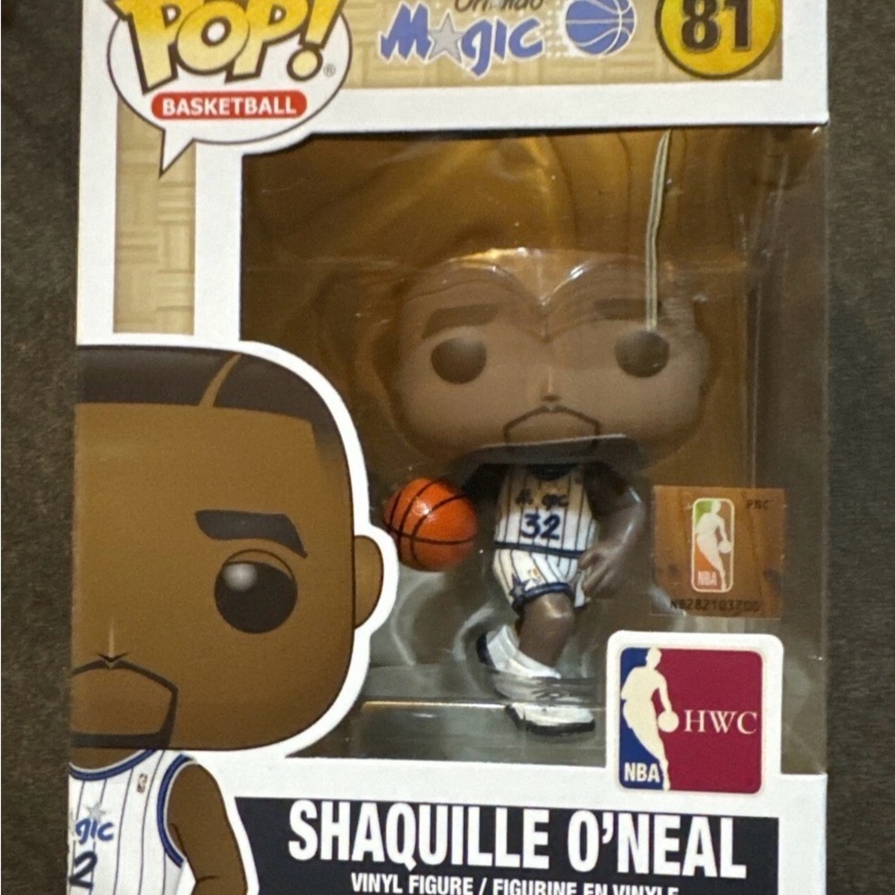 Funko Pop!‎ Vinyl: Shaquille O'Neal (Magic home) #81